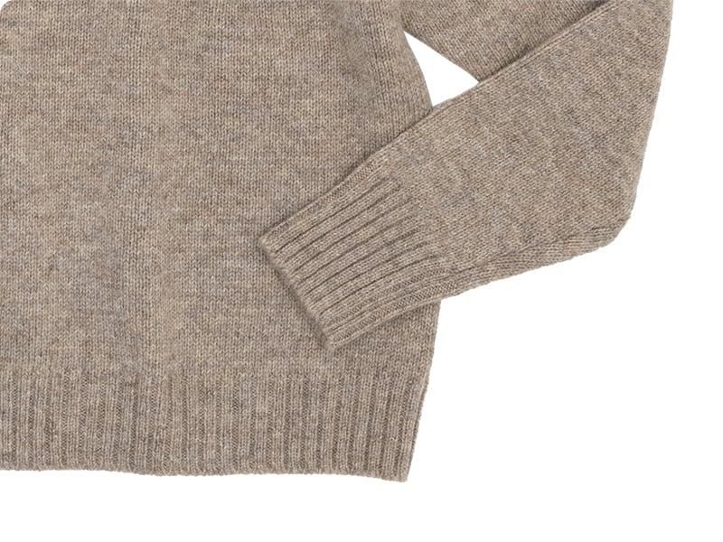 Charpentier de Vaisseau Kate Crew Neck Knit Pullover BEIGE