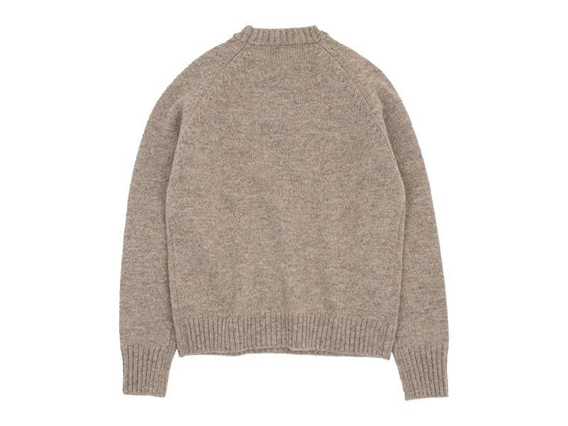 Charpentier de Vaisseau Kate Crew Neck Knit Pullover BEIGE
