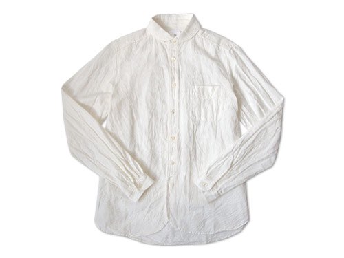 maillot Sunset round collar work shirts WHITE