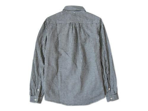 maillot Sunset B.D. gingham check shirts BLACK x WHITE