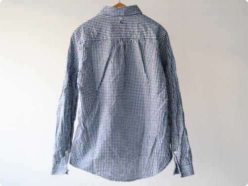 maillotSunset B.D. P/O shirts BLUE x WHITE