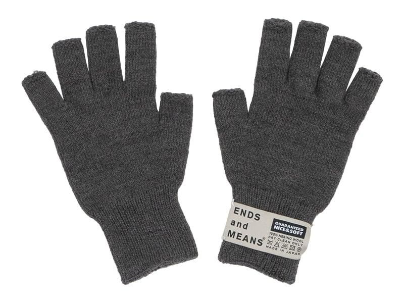 ENDS and MEANS Grandpa Gloves Mix Gray