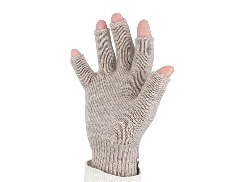 ENDS and MEANS Grandpa Gloves Mix Beige
