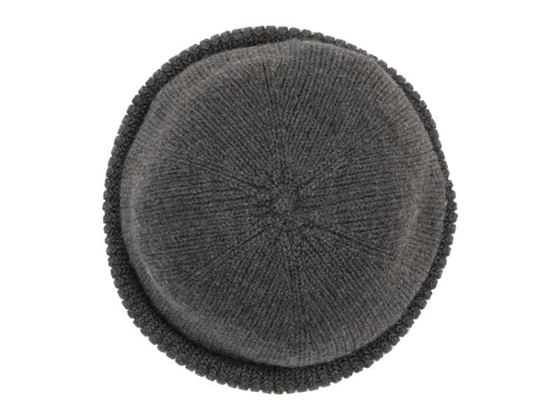 ENDS and MEANS Whole Garment Grandpa Knit Cap Mix Gray