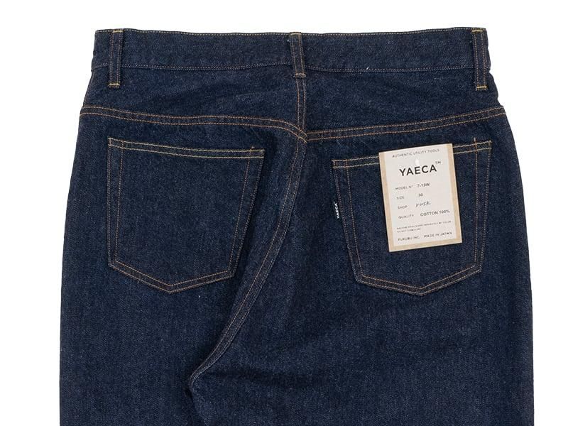 YAECA グロップド テーパード デニム 30 YAECA取扱店 YAECA/WOMEN デニム クロップド