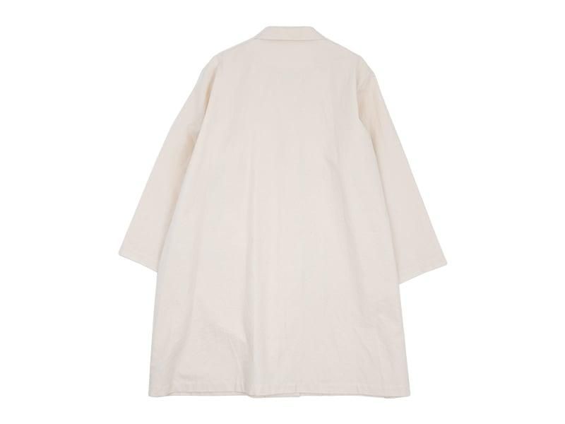 Atelier d'antan Godardʥ Cotton Coat NATURAL