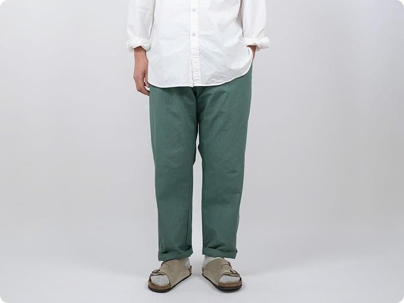 maillot pliable cotton street trouser SAGE