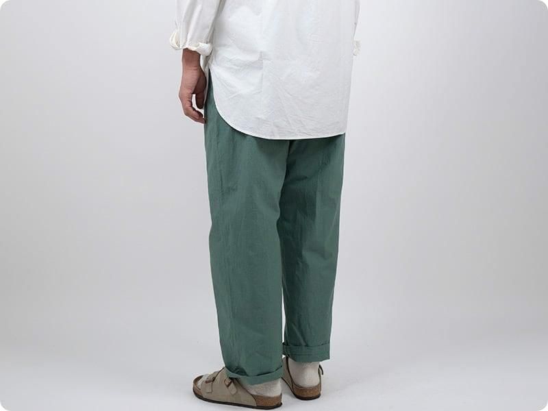 maillot pliable cotton street trouser SAGE