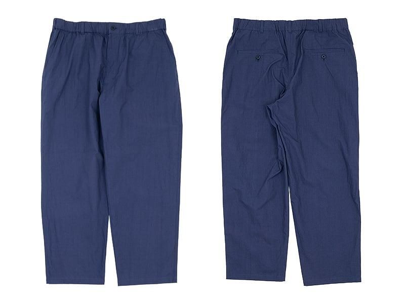 maillot pliable cotton street trouser NAVY