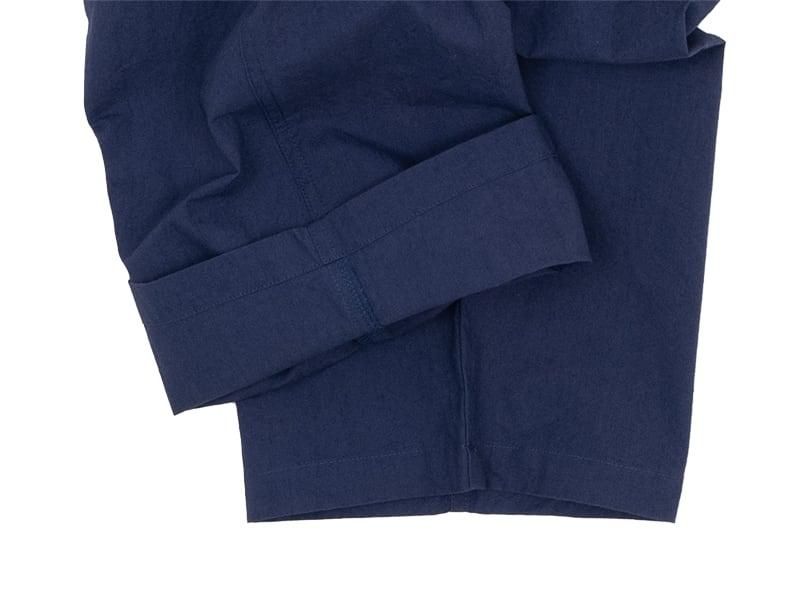 maillot pliable cotton street trouser NAVY