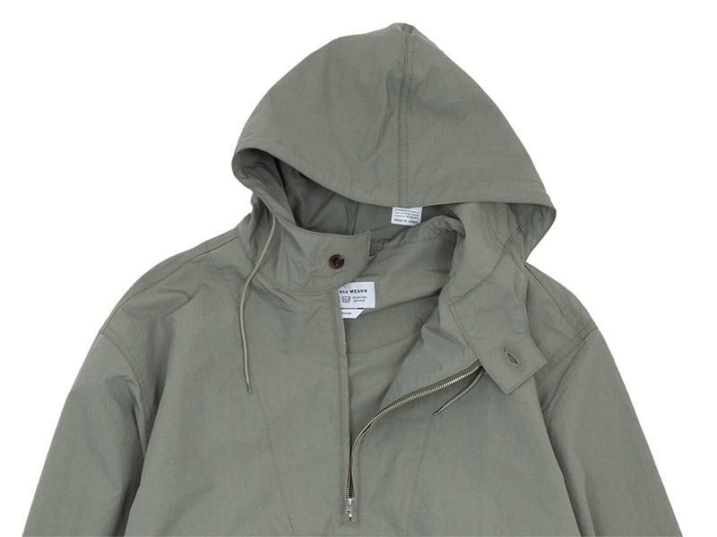 ENDS and MEANS Anorak Jacket SAGE