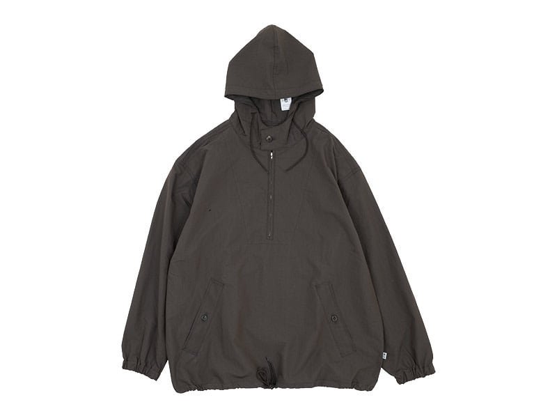 ENDS and MEANS Anorak Jacket AFRICAN BLACK