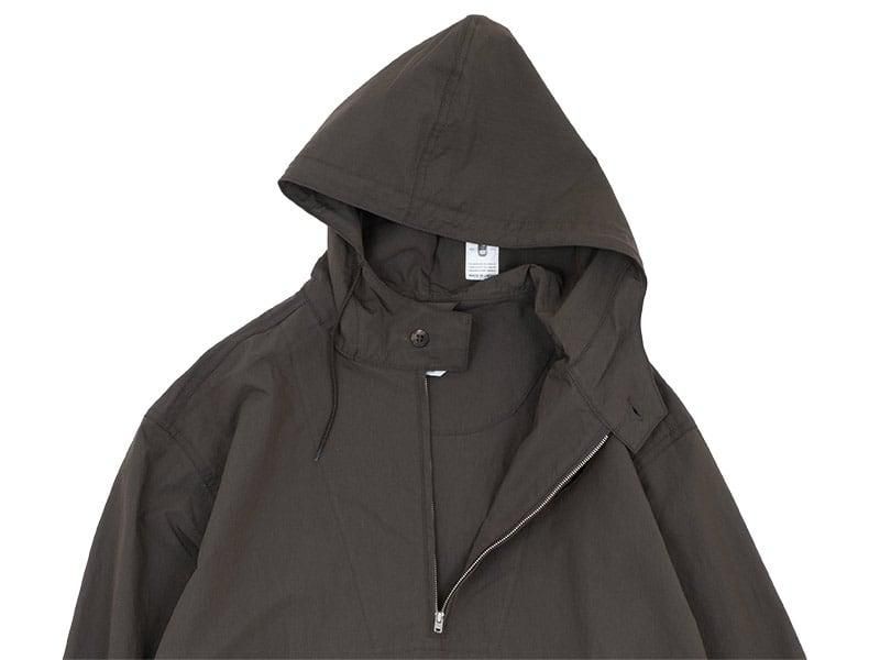 ENDS and MEANS Anorak Jacket AFRICAN BLACK