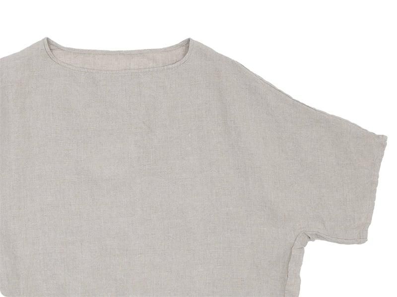 Atelier d'antan Lindenʥǥ Linen Pullover OATMEAL