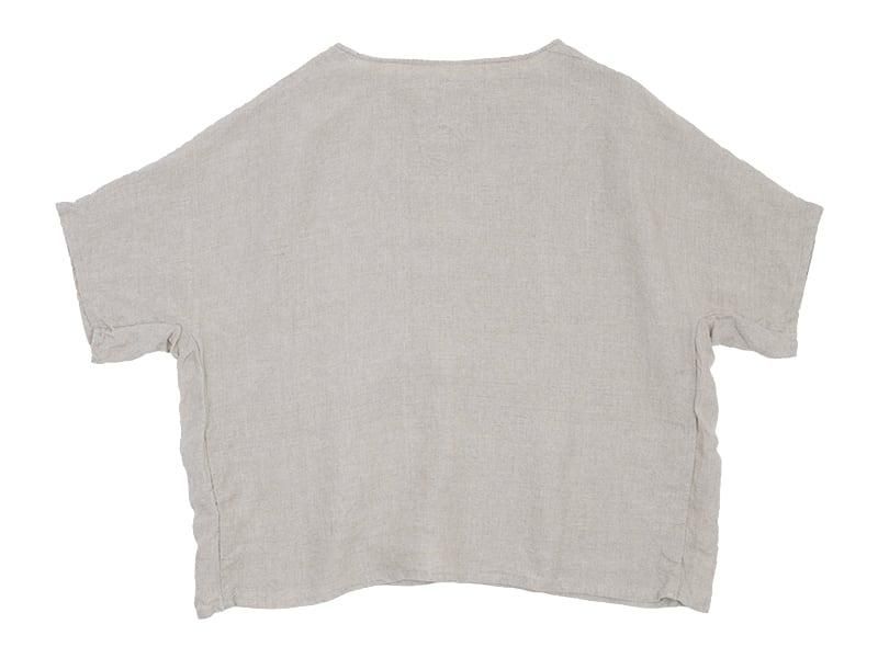 Atelier d'antan Lindenʥǥ Linen Pullover OATMEAL