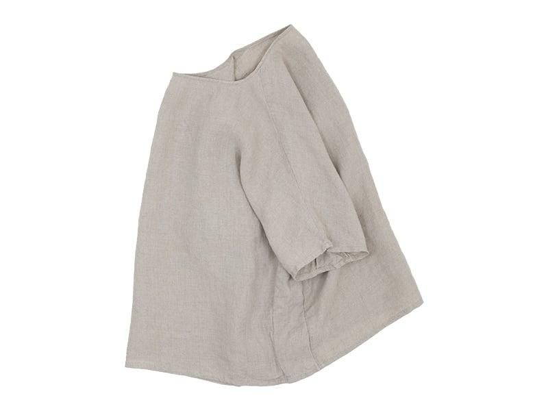 Atelier d'antan Lindenʥǥ Linen Pullover OATMEAL