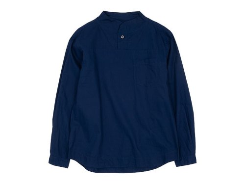 nisica プルオーバーシャツ 長袖 NAVY