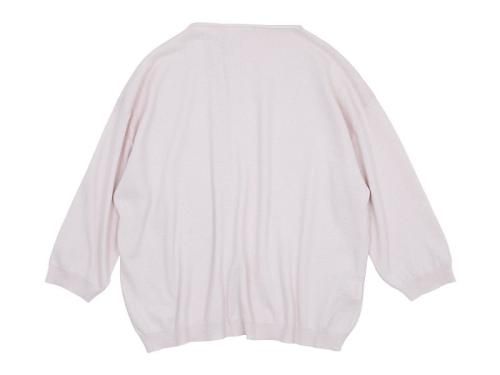 【リネン100% 】homspun♡ホームスパン♡七分袖 ♡トップス♡ゆったり homspun(ホームスパン) コットンリネン コンパクトヤーン 七分袖
