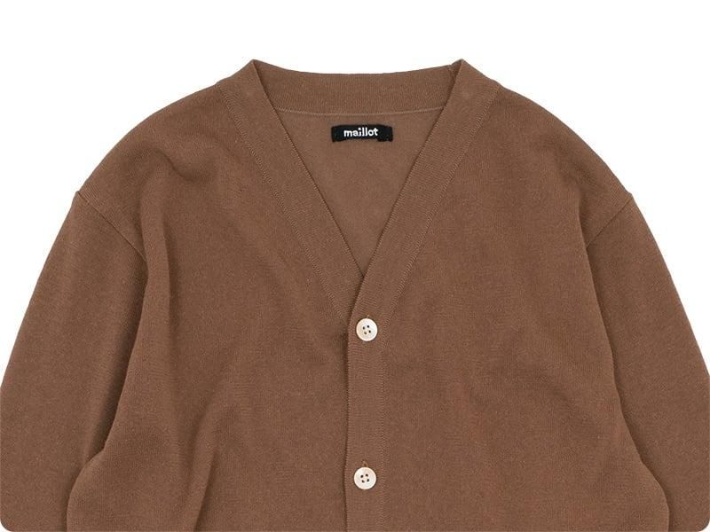 maillot mature summer cardigan BRONZE