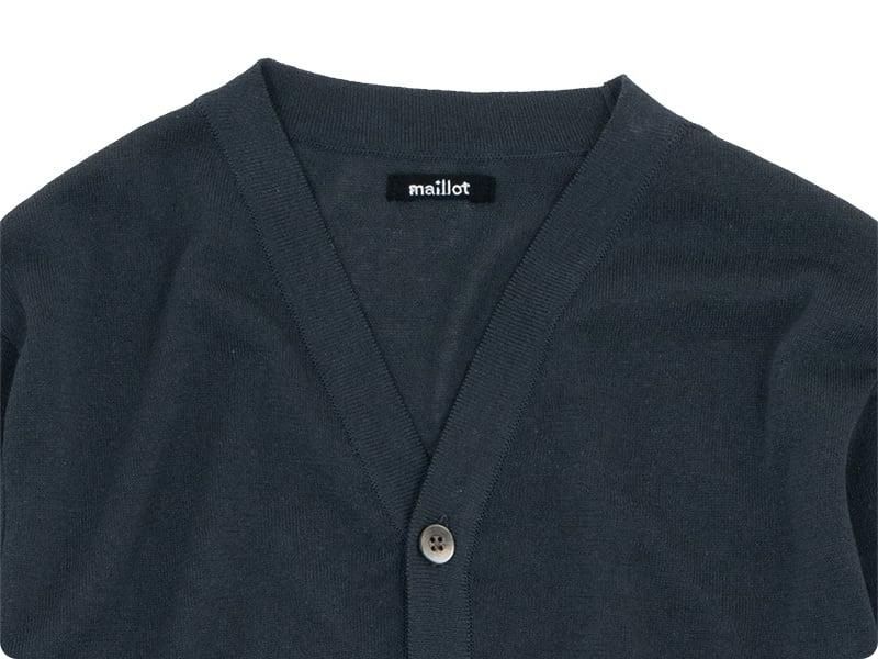 maillot mature summer cardigan CHARCOAL