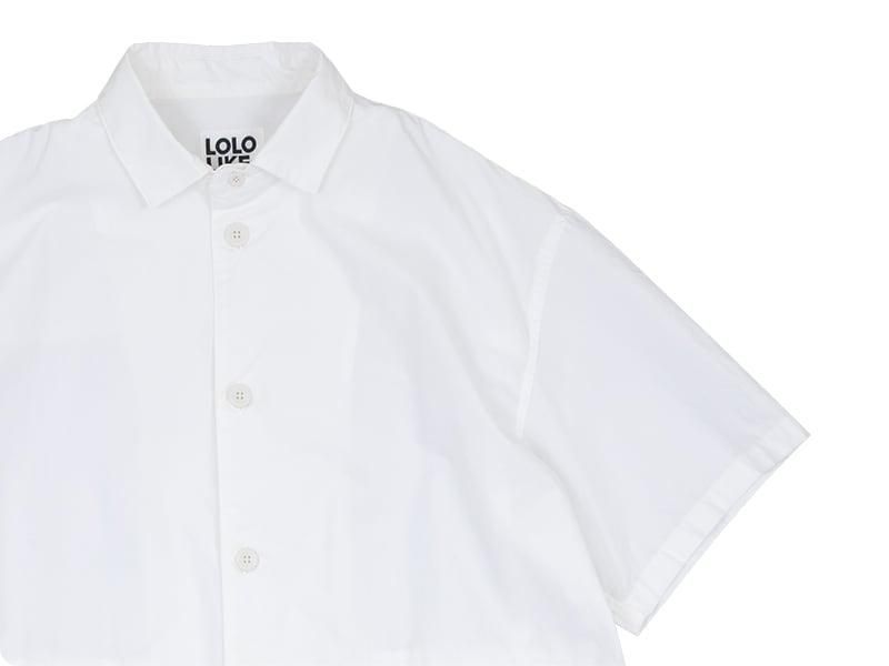 LOLO LIKE Ҷ̥ݥå Ⱦµӥå WHITE