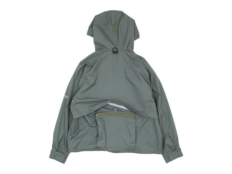 ENDS and MEANS Haggerston Parka (3Layer) Foliage Green