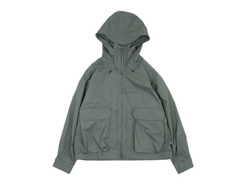 ENDS and MEANS Haggerston Parka (3Layer) Foliage Green