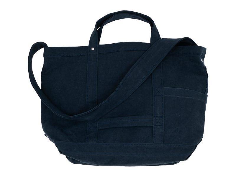 ENDS and MEANS 2way tote bag NAVY ENDS and MEANS通販・取扱い rusk