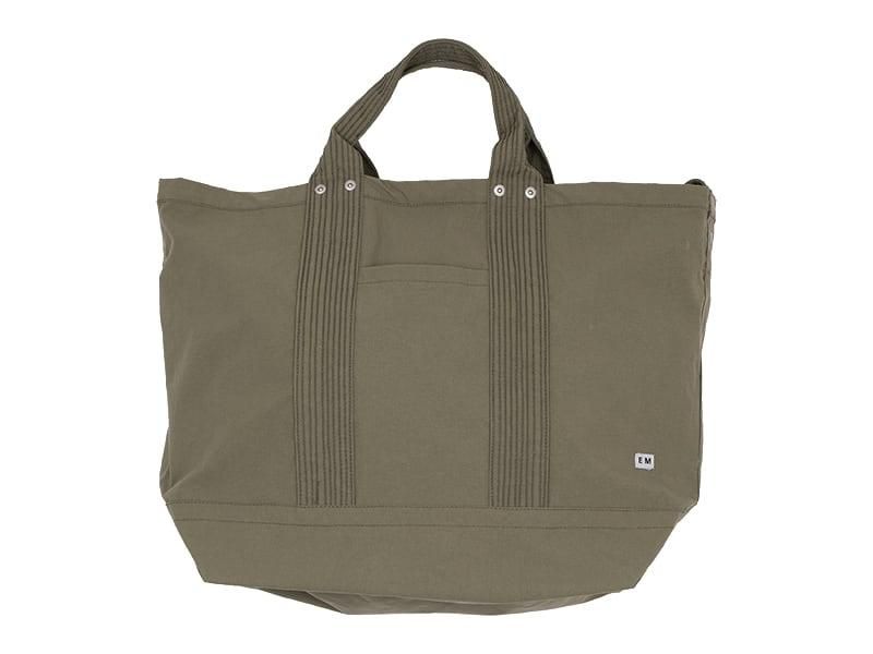 ENDS and MEANS 2way tote bag nylon OLIVE