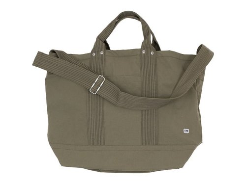 ENDS and MEANS 2way tote bag nylon OLIVE