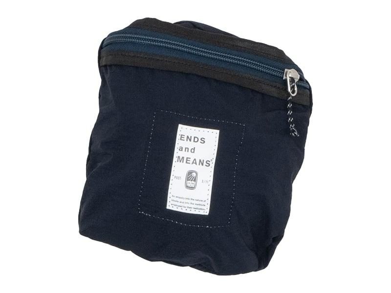 ENDS and MEANS Packable Back Pack NAVY