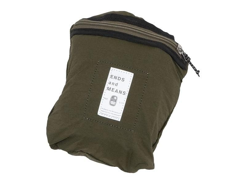 ENDS and MEANS Packable Back Pack OLIVE