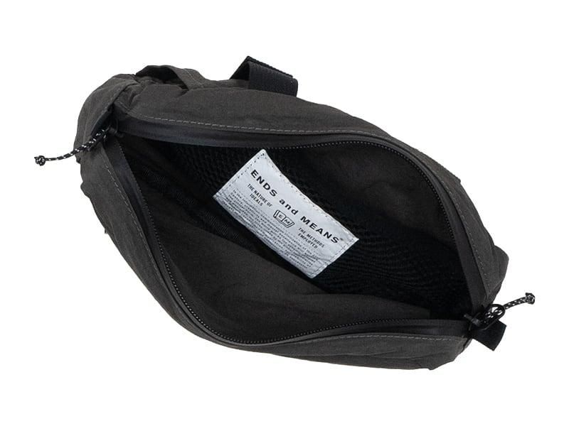 ENDS and MEANS Waist Bag AFRICAN BLACK