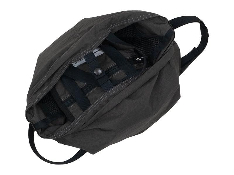 ENDS and MEANS Packable Sholder Bag AFRICAN BLACK
