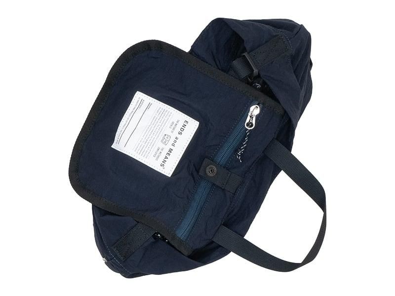 ENDS and MEANS Packable Sholder Bag NAVY