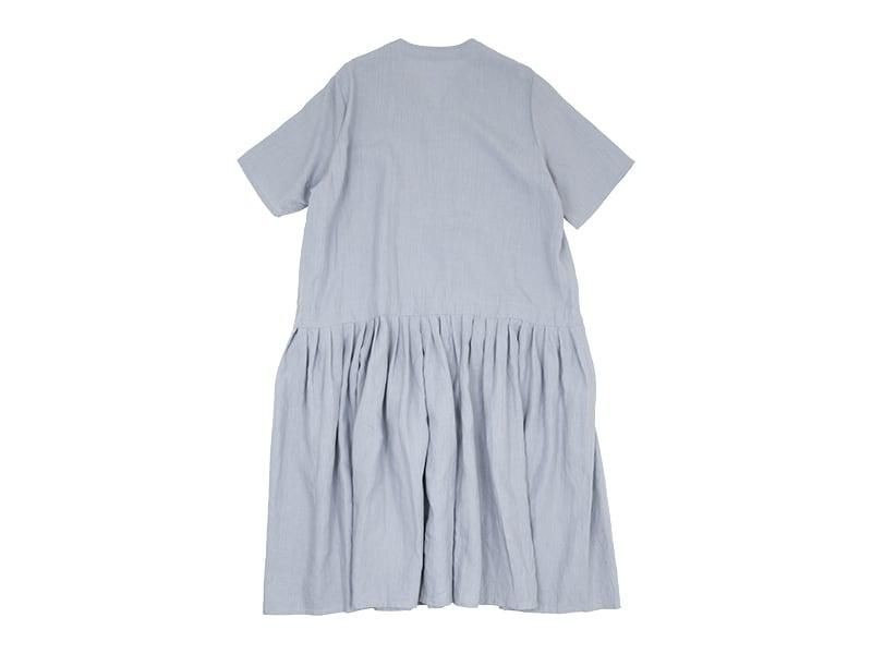 ゆったり✨ホームスパン homspun リネン100% ロングワンピース 半袖 楽天市場】homspun ホームスパン ワンピース レディース リネン