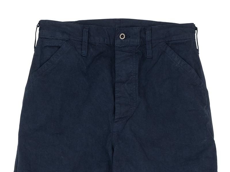 TUKI painter pants garment dyed 37NAVY BLUE