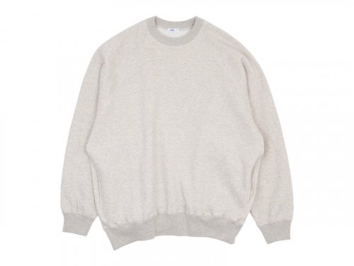 maillot soft warm sweat big crew trainer OATMEAL