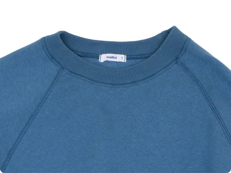 maillot soft warm sweat big crew trainer FADE BLUE