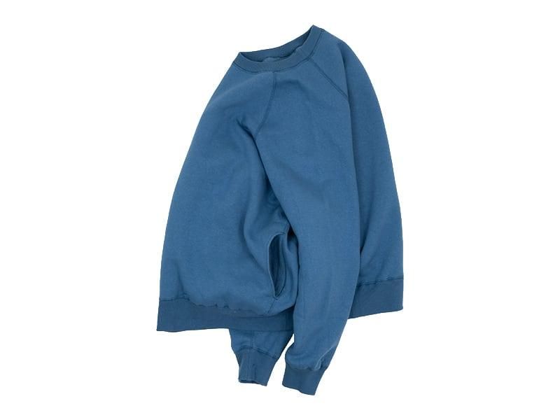 maillot soft warm sweat big crew trainer FADE BLUE