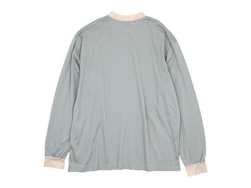 maillot narrow border crew long-T BEIGESAX