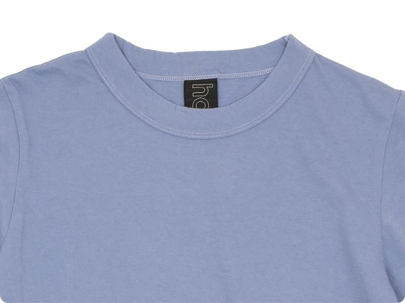 homspun(ホームスパン) 30/1天竺 長袖Tシャツ ラベンダー