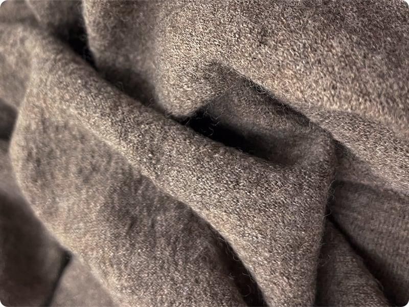 ordinary fits BARBER CARDIGAN KNIT MOCA