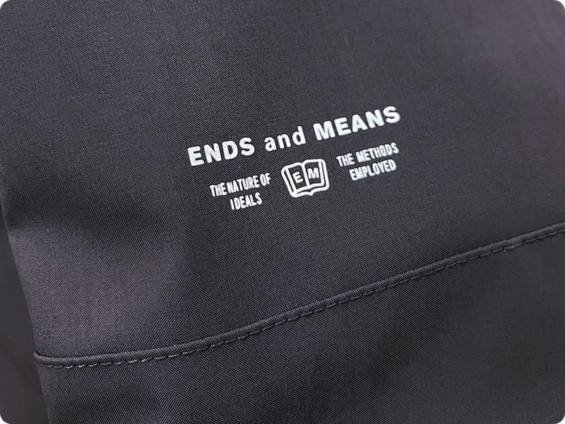 ENDS and MEANS Mountain Parka Dark Brown
