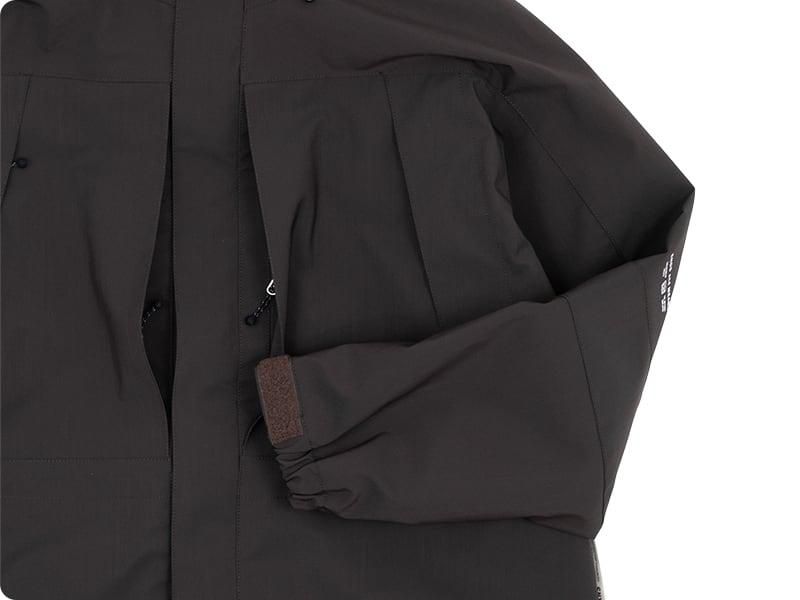 ENDS and MEANS Mountain Parka Dark Brown
