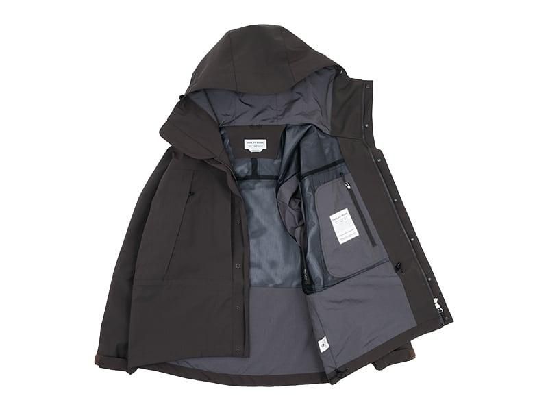 ENDS and MEANS Mountain Parka Dark Brown