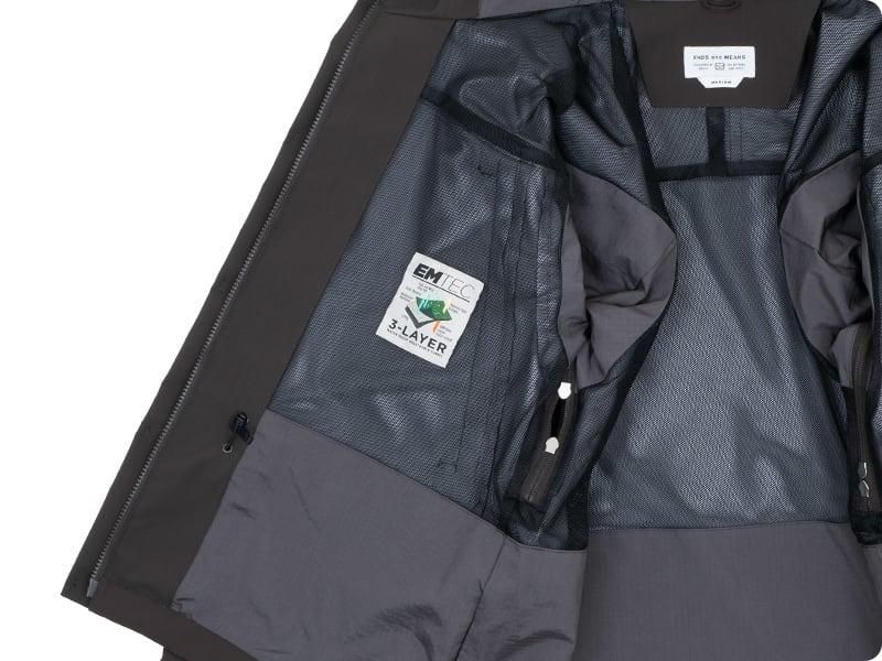 ENDS and MEANS Mountain Parka Dark Brown