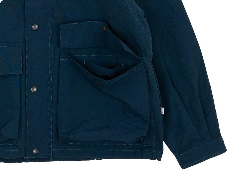ENDS and MEANS Sanpo Jacket Smoke Navy