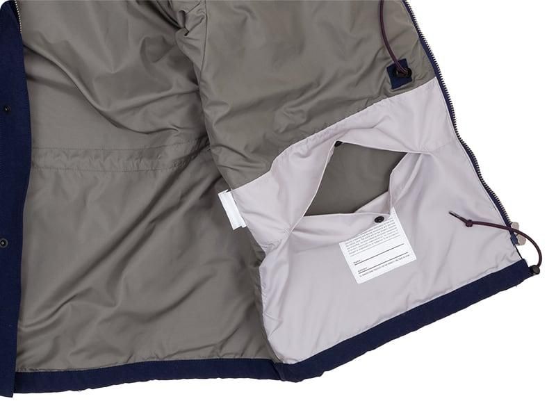 ENDS and MEANS Sanpo Jacket Dark Purple