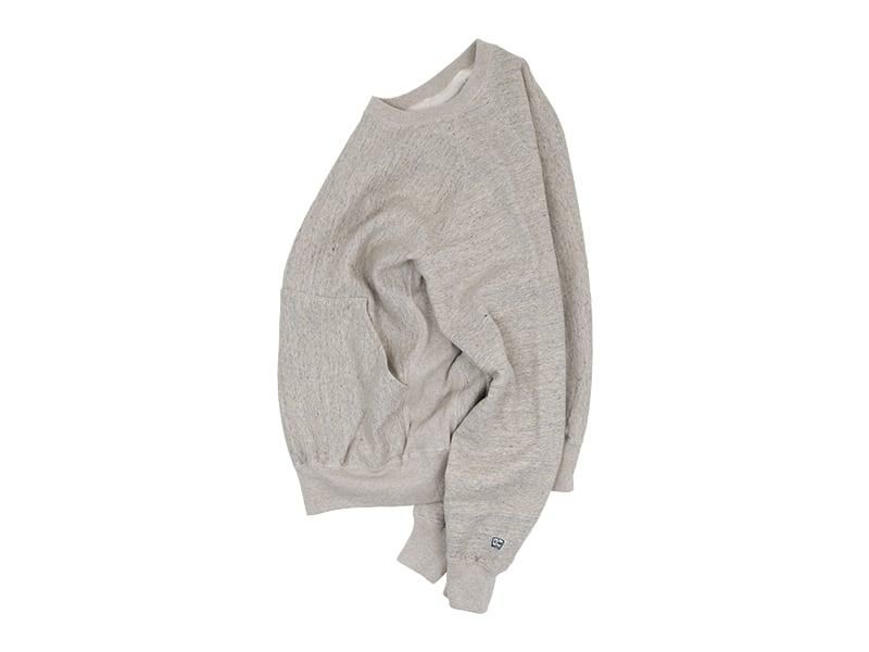 ENDS and MEANS Crew Neck Sweat Porridge ENDS and MEANS通販